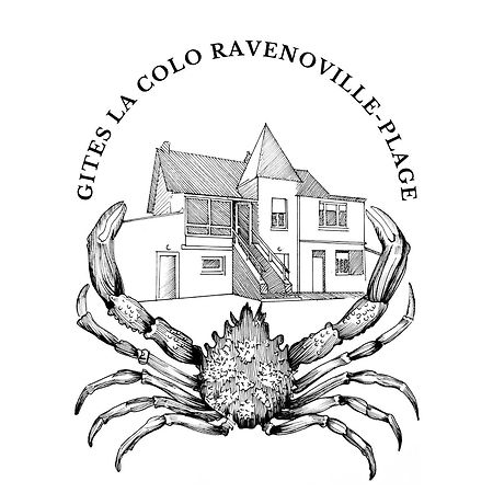 Les Gites De La Colo Ravenoville Ngoại thất bức ảnh